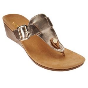 Vionic Platinum Ginger Interchangeable T-Strap Sandal